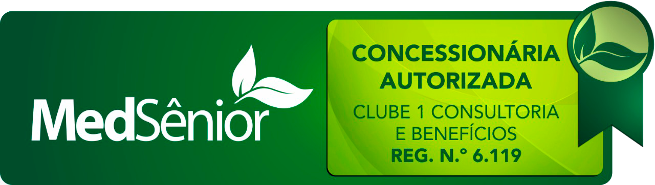 MedSênior Concessionária autorizada clube1 consultoria e beneficio Reg. 6.119